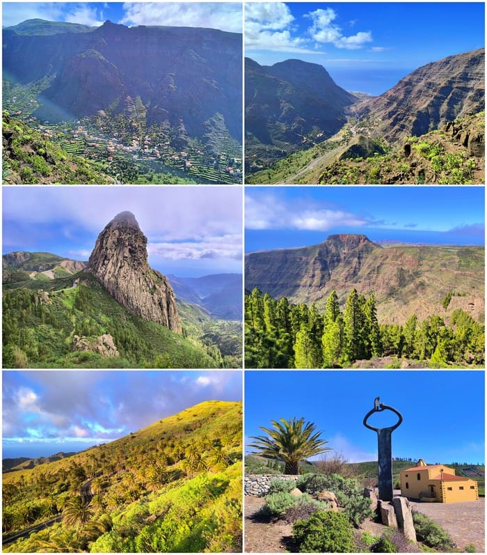 miradores la gomera