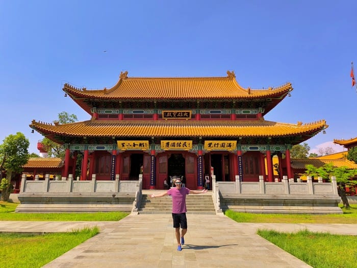monasterio chino lumbini
