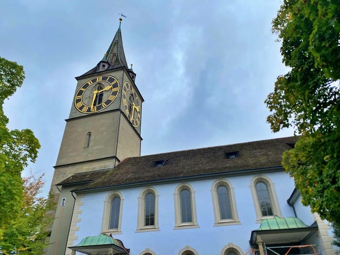iglesia san pedro zurich