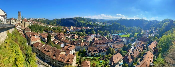 panoramica friburgo suiza