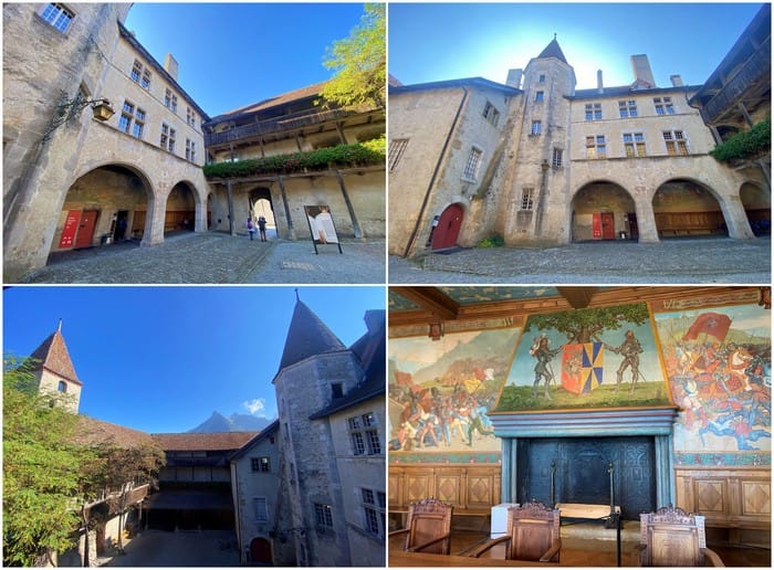 castillo gruyeres suiza