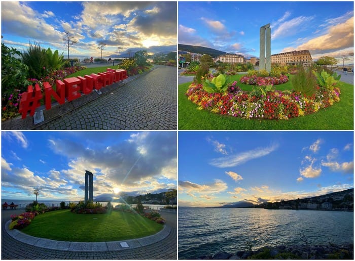 atardecer suiza