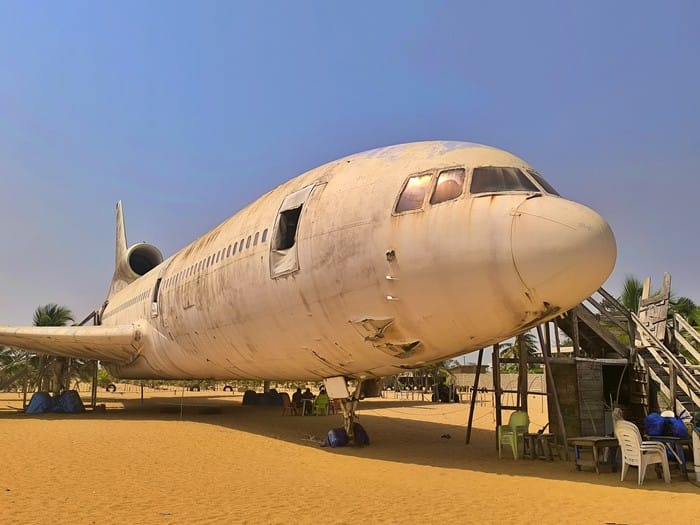 avion abandonado benin