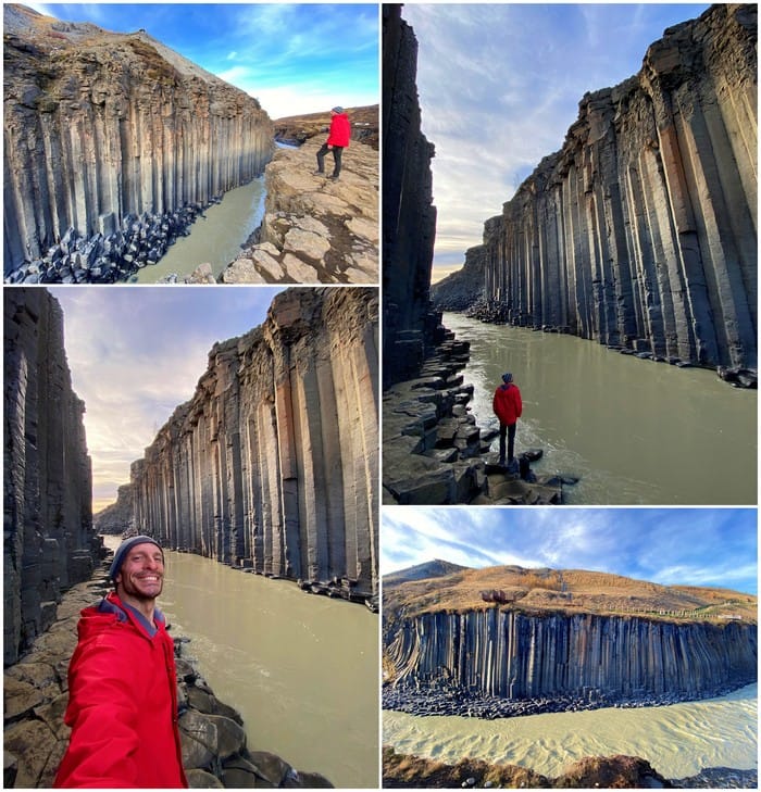 cañon studlagil islandia
