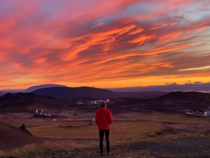 atardecer islandia