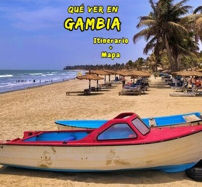12 lugares que ver en Gambia: Itinerario con lo mejor + mapa