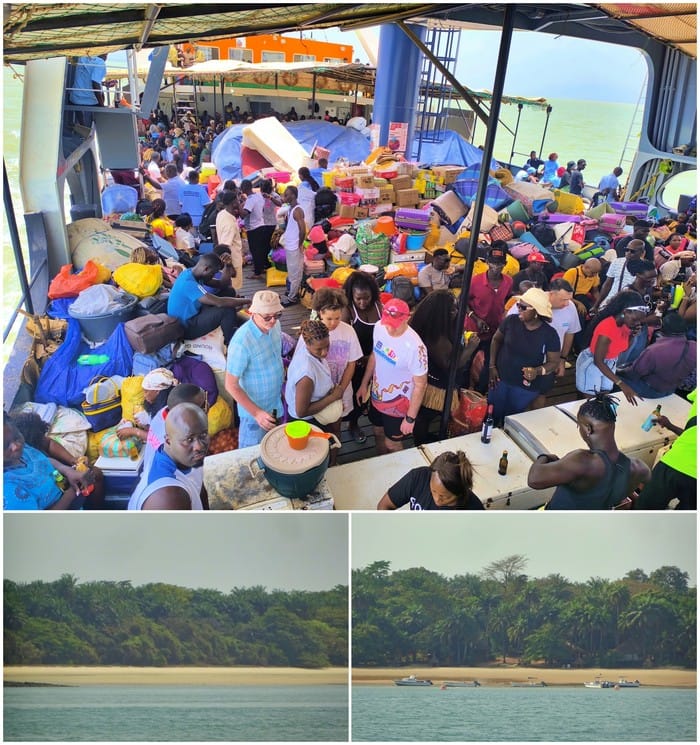 ferry bijagos