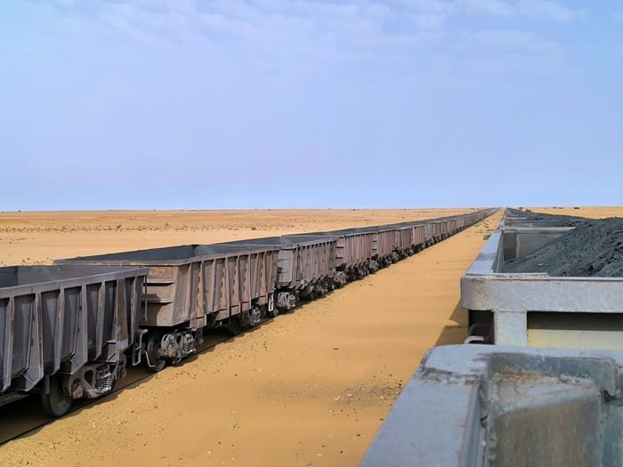 iron ore train mauritania